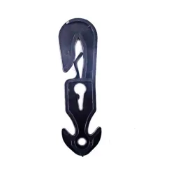 Set 100 buc Bucla agatatoare (agrafa palisare) din plastic pentru p...