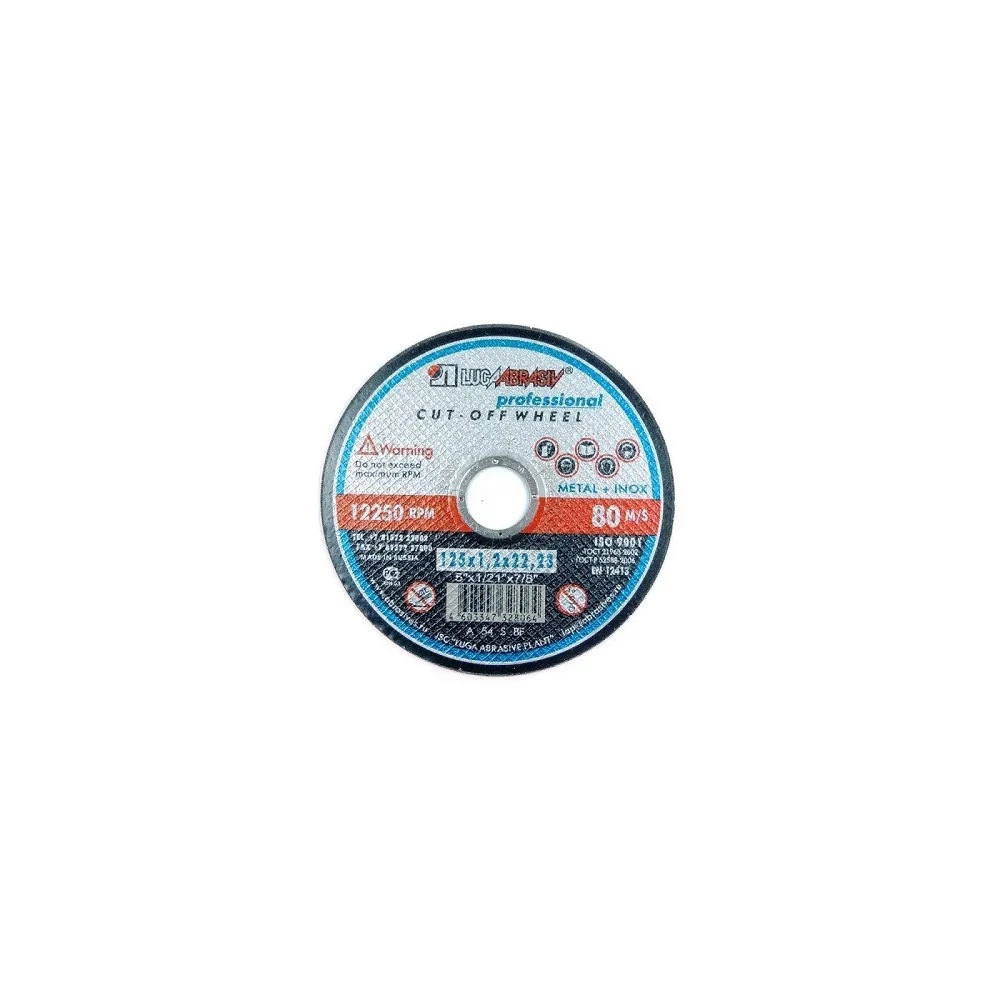DISC ABRAZIV LUGA DEBITAT METAL + INOX