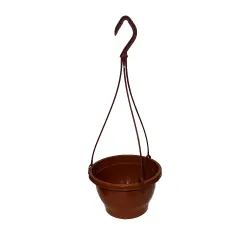 Set 5 ghivece suspendate Agronomat cu agatatori volum 2.5L 21cm dia...