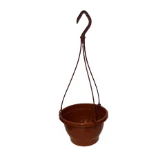 Set 5 ghivece suspendate Agronomat cu agatatori volum 2.5L 21cm dia...