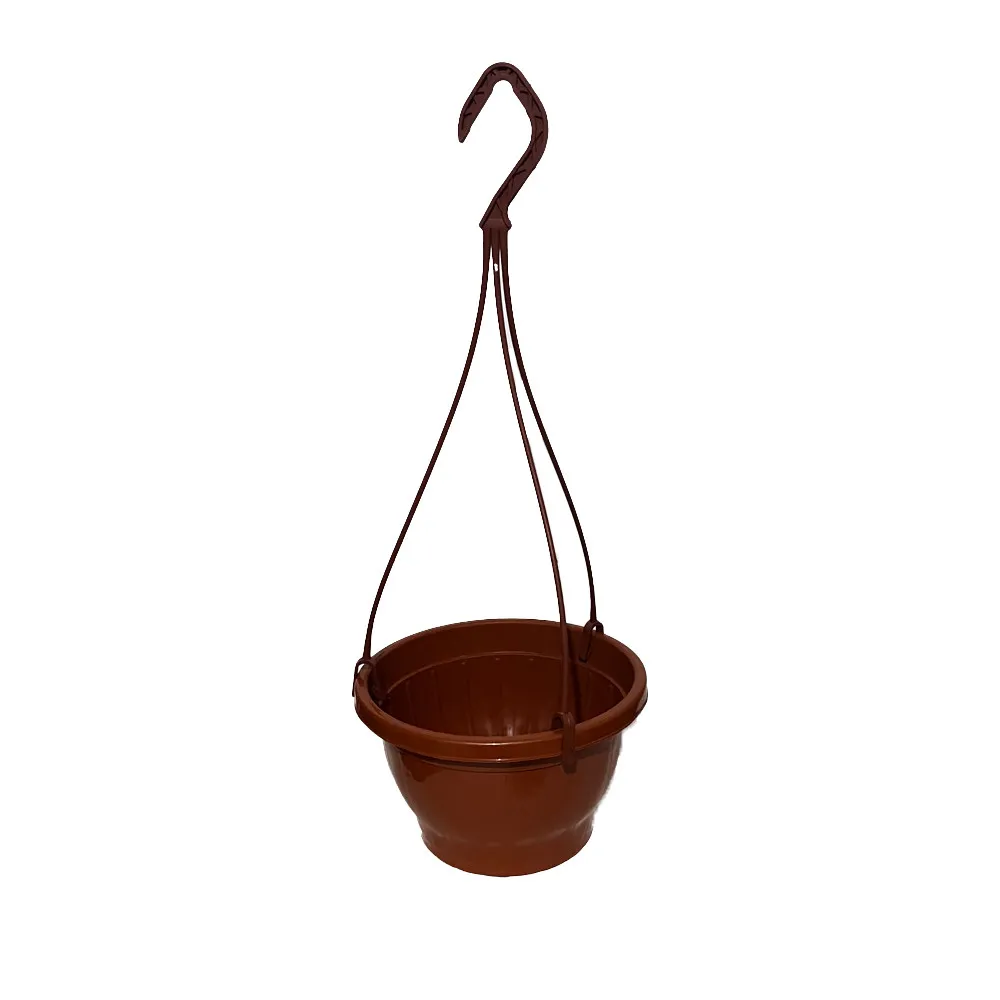 Set 5 ghivece suspendate Agronomat cu agatatori volum 2.5L 21cm dia...