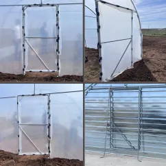 Usa pentru solar legume gata de montat 1mx2m
