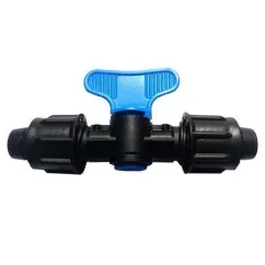 Robinet Trecere Agronomat banda si tub picurare 16mm cu strangere, ...
