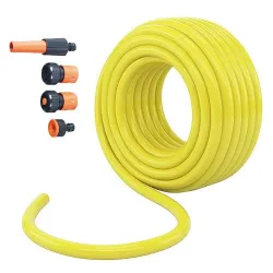 Set furtun gradina 25m/rola 20 bar 3 straturi cu 4 piese 1/2 sau 3/4
