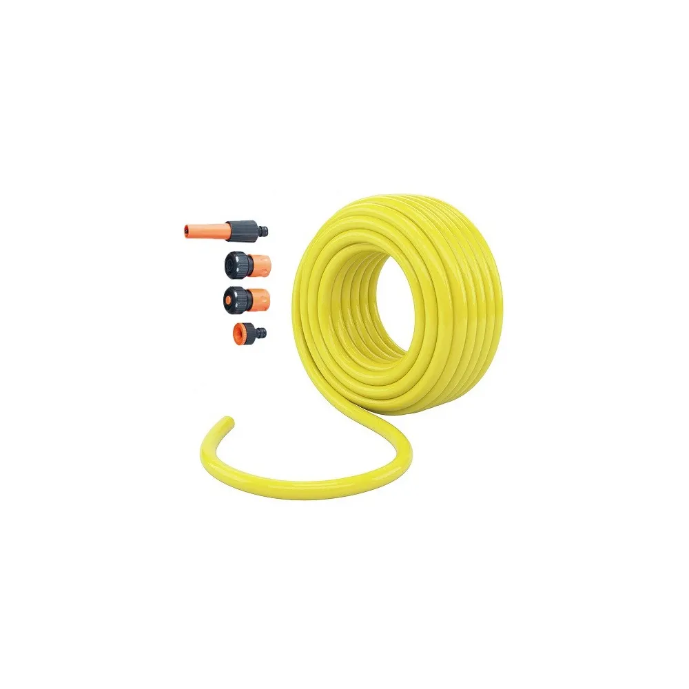 Set furtun gradina 25m/rola 20 bar 3 straturi cu 4 piese 1/2 sau 3/4