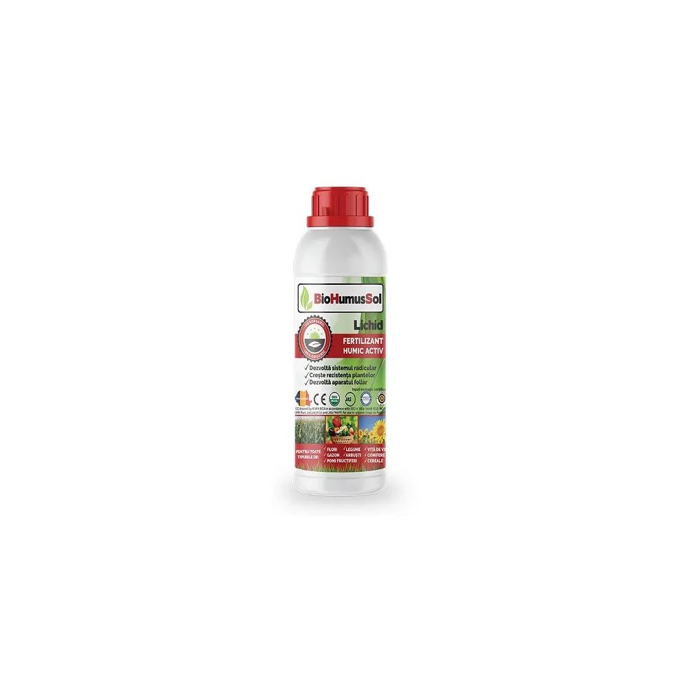 Ingrasamant Organic BIOHUMUSSOL 1L