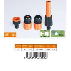 SET 4 PIESE PISTOL FURTUN GRADINA