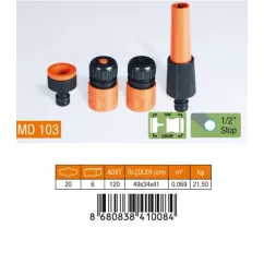 SET 4 PIESE PISTOL FURTUN GRADINA