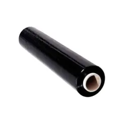 Folie stretch Agronomat, manuala, neagra, 500mm latime, 250m / rola