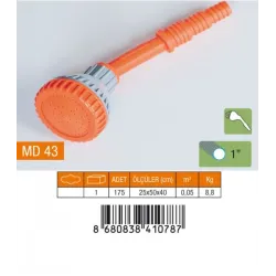 Stropitoare de mana cu cot mica cu reductii pentru furtun