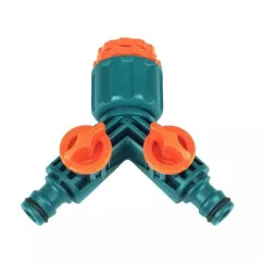 Distribuitor cu robineti si 2 iesiri 3/4"
