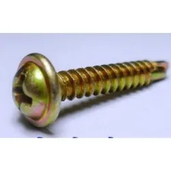 Surub autoforant fixare bagheta metalica 100buc/set 4.2mm x 19mm