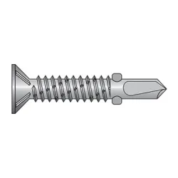 Surub autoforant fixare bagheta metalica 100buc/set 4.2mm x 19mm