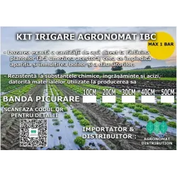 KIT IRIGARE BANDA PICURARE PENTRU BUTOI IBC