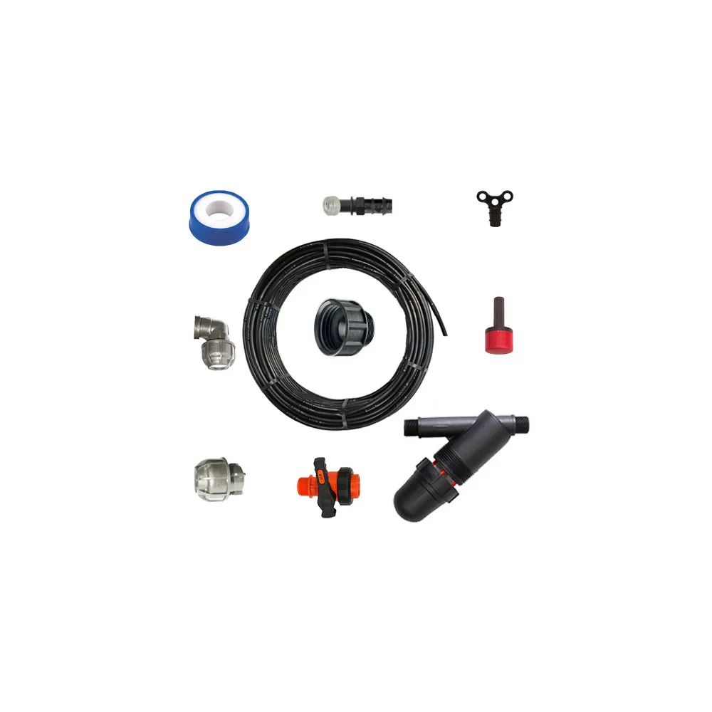 Kit irigare pentru tub picurare Agronomat conectare bazin 1000L IBC