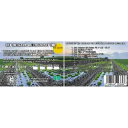 Kit irigare pentru tub picurare Agronomat conectare bazin 1000L IBC